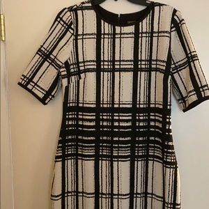 Black and white dress